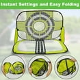thumbnail image 3 of DEBGFS Pop Up Soccer Goal  Portable Soccer Net for Backyard Training  Green, 3 of 9