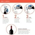 thumbnail image 3 of Coravin Model One Advanced - Wine Bottle Opener and Preservation System, Includes 2 Argon Capsules, 3 of 6