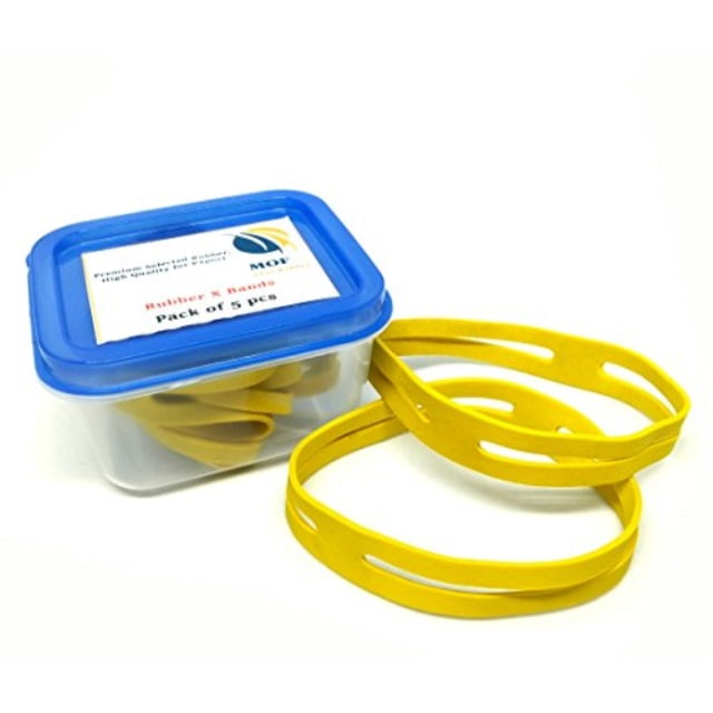 MOF X Rubber Bands X Shaped Rubber Bands H Bands Size 3" (Maximum Strap