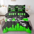 thumbnail image 1 of YST Boys Motocross Rider Bedding Comforter Set, 7pcs, Queen, 1 of 4