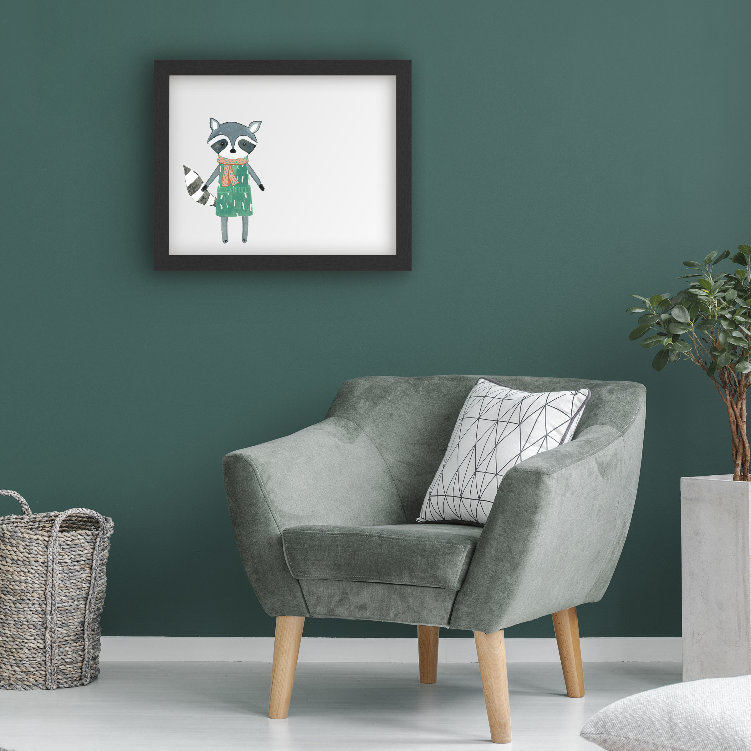 Trademark Fine Art 'Neighborhood Pals II' Markerboard by Farida Zaman