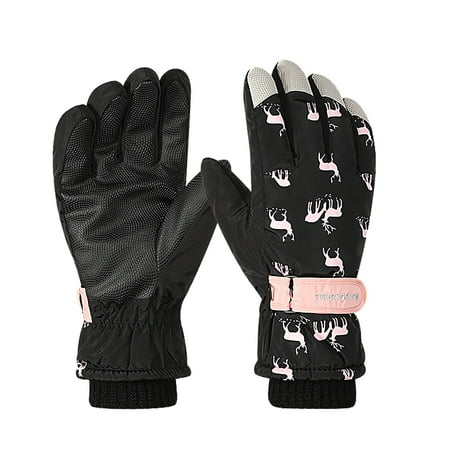 

Dadaria Womens Gloves Winter Winter Ski Gloves Female Warm And Frostproof Gloves Black Women