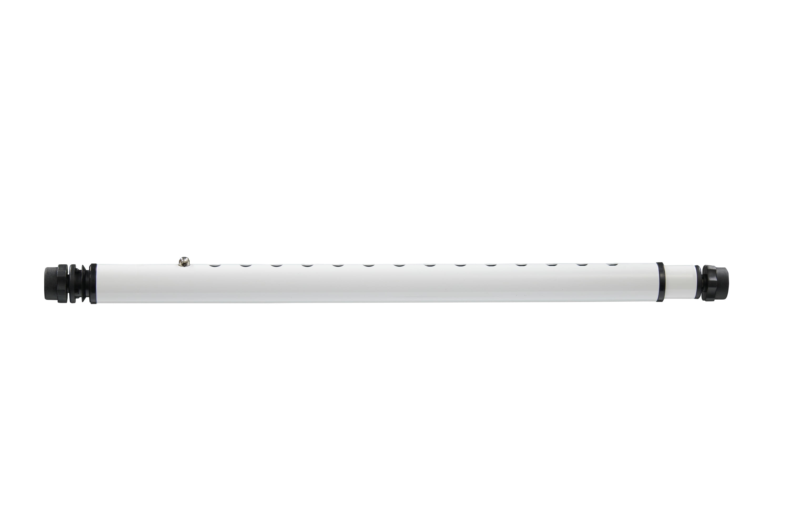 Brinks Steel Adjustable Window Security Bar with Brackets 15.5" to 34", White