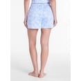 thumbnail image 4 of Joyspun Women's Woven Poplin Sleep Shorts, Sizes XS to 3X, 4 of 6