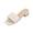Beige, variant on Wide Width Sandals for Women Block Heel Slide Sandals Soft Lightweight All Season Comfy Casual Daily Outdoor Sandals