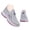 Grey, variant on Women's Breathable Walking Shoes Slip on Hiking Sports Sneakers Arch Support Low Top Casual Shoe for Elderly Workout Black Size 8