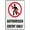 Warning Sign 5, variant on Authorised Employees Only Rust-Free Aluminum Sign 12 x 8 Inches - UV Protected, Waterproof, Weatherproof, Fade Resistant, 4 Pre-Drilled Holes, Workplace Security