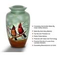 thumbnail image 5 of Personalized Urns for Human Ashes, Customized Cardinal Adult Cremation Urn, Adult Urn with Velvet Bag., 5 of 6