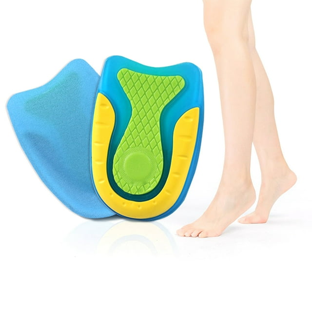 1 Pair Heel Cushion Soft Unisex Shockproof Pain Relief Shoe Pad Heel Insole