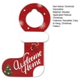 thumbnail image 5 of Hariumiu Christmas Doorknob Decorations Christmas Wooden Doorknob Decoration Santa Claus Snowman Stocking Holiday Decor Door Handle Hanger Pendant Party, 5 of 8