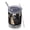 Dog Breeds, variant on 12oz Tumblers Dog Paw and Bone Vacuum Insulated Stainless Steel Travel Tumbler Cups Mug with Lid and Straw for Beer,Coffee,Beverages with Cleaning Brush for Cold & Hot Drinks