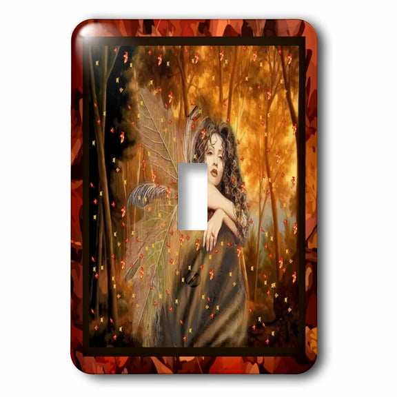 3dRose, Forest Fairy, single toggle switch