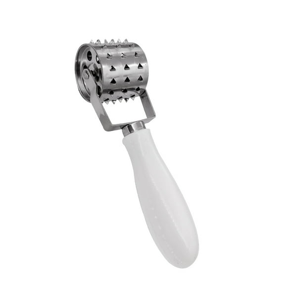 Soimiss meat pounder tenderizer Rolling Meat Tenderizer White Professional Design for Cooking 1Set