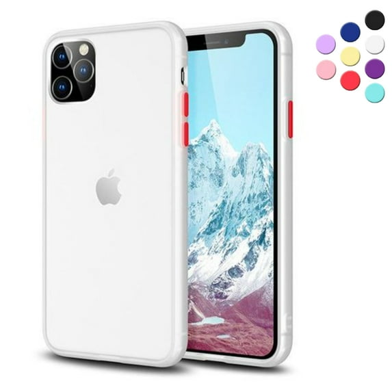Shockproof Matte Case Compatible for iPhone 11 Pro Case, with Soft TPU Bumper Slim Phone Case Compatible for iPhone 11 Pro, Matte Clear