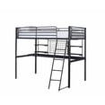 thumbnail image 2 of Coaster Contemporary Metal Twin Loft Bunk Bed With Black Finish 460473T, 2 of 2