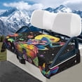 thumbnail image 2 of Aplkyhs Mushroom Frog Golf Cart Seat Cover Lightweight Breathable Universal Golf Cart Seat Blanket for Club Car Precedent and Most Original Front Seat Fashion, 2 of 7