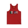 thumbnail image 3 of CHICANO Mexico + USA Tanktop | Light Cotton | 4th Of July Funny Viral Latino Tees | Unisex - 3 COLORS, 3 of 5