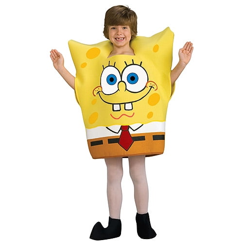 SpongeBob Squarepants Nick Jr Fancy Dress Halloween Toddler Child Costume 