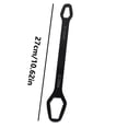 thumbnail image 2 of Clé à Molette Réglable / Portée de Mâchoire 8-24mm / Clé à Double Tête pour Réparation à Domicile, Entretien Auto et Projets de Bricolage / Outil en Acier Chrome Vanadium de 270mm de Long, 2 of 6