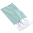 thumbnail image 5 of Xiao Hua 1 funda de almohada acolchada de satén blanco. Comienza tu noche de ensueño con esta cómoda y transpirable funda de almohada de 11,81 x 19,69 pulgadas (blanco roto)., 5 of 5