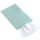 thumbnail image 5 of Nvzi 4 fundas de almohada acolchadas de satén blanco. Comienza tu noche de ensueño con esta cómoda y transpirable funda de almohada de 40 x 60 cm (gris oscuro)., 5 of 5