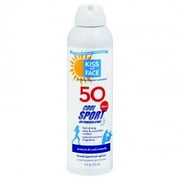 Kiss My Face Cool Sport Sunscreen Spray SPF 50, 6 Fl Oz