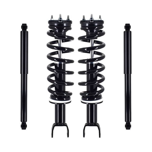 Front-Rear Set 4 Quick Complete Strut-Shock For 2009-2010 Dodge RAM 1500 4WD