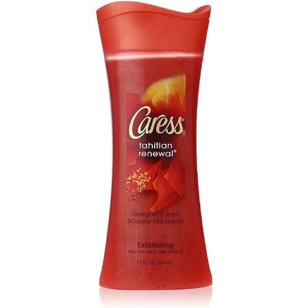 Caress Tahitian Renewal Exfoliating Body Wash, 12 oz