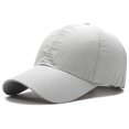 thumbnail image 2 of Bangcool Baseball Hat Solid Color - Mesh Adjustable Quick Dry Sports Cap Performance Hat, 2 of 2