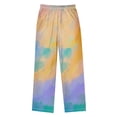 thumbnail image 2 of Kids' Pajama Pants Soft Relaxed Fit Sleep Pants Lounge Pants with Pockets Sky with Sunset Medium, 2 of 9