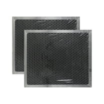 Air Filter Factory 9 x 10-1/2 x 3/8 Range Hood Charcoal Carbon Filters 2-Pack