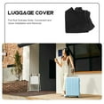 thumbnail image 6 of WHAMVOX Luggage Cover Elastic Washable Stretch Suitcase Protector Anti-Scratch Travel Suitcase Cover for 19-21 Inch Luggage, 6 of 8
