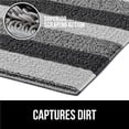 thumbnail image 2 of Gorilla Grip Premium Loop Doormat, 30x17.5, Soft Decorative Striped Scraper Door Mats, Durable Backing, Heavy Duty, 2 of 5