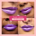 thumbnail image 4 of Aromi Lilac Metallic Liquid Lipstick | Bright Purple Lip Color for Women, Long-Lasting, Shimmery Finish (Purple Unicorn), 4 of 14