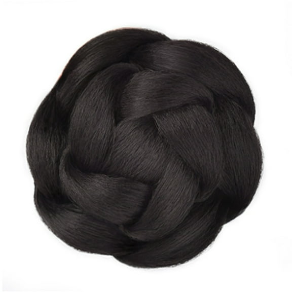 BQBQERT Regulable Hair Bun Hair Scrunchies Extension Natural Look Hair Chignons Quick Fix Hair Accessory