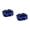 Blue, variant on 2pcs Front Brake Reservoir Cap Aluminum Motorcycle Brake Reservoir Fluid Tanks Cover Oil Cup Cap Motorbike Accessories