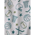 thumbnail image 3 of The Children's Place Boys Short Sleeve Snug Fit Sports Print Cotton Pajamas, Sizes 4-16, 3 of 3