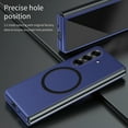 thumbnail image 6 of ELEHOLD Case for Samsung Galaxy Z Fold 7, Shockproof Magnetic Phone Case, Wireless Charging Support,Blue, 6 of 8