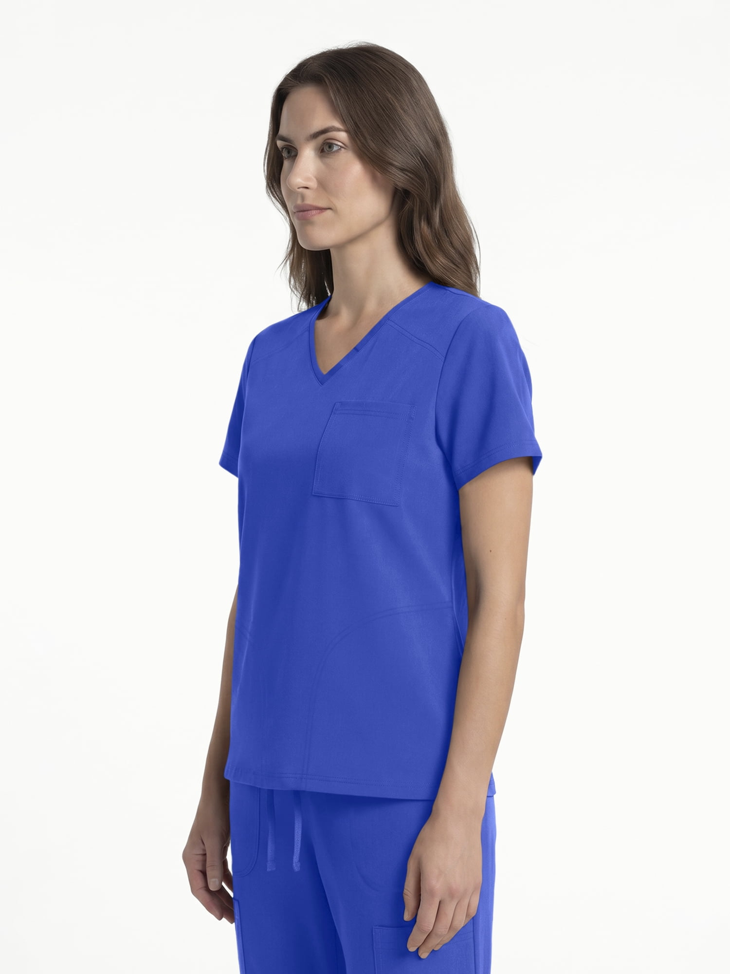 Scrubstar Unisex Core Essentials V-Neck Scrub Top, Sizes XS-3XL