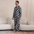 thumbnail image 6 of Hotiary Family Matching Halloween Onesie Pajamas, Funny Vacation Pumpkin Print One Piece Pjs, Hooded Holiday Jammies Sleepwear Nightwear Loungewear for 3M-2XL, 6 of 8