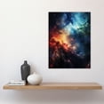 thumbnail image 4 of Space Nebula Rainbow Colour Dust Gas Clouds Large Wall Art Poster Print Thick Paper 18X24 Inch, 4 of 5