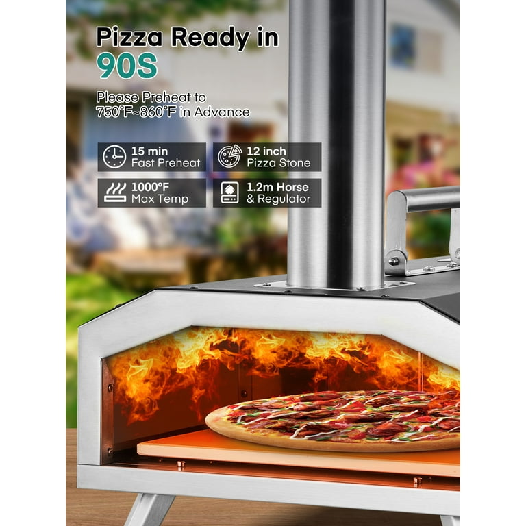 Fire-King Bake and Serve 12ピースセット 新品 Lisboa Premium Brick Wood-Fired Pizza Oven Bundle - Patio & Pizza