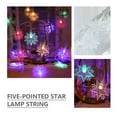 thumbnail image 7 of mtvxesu 19.69Ft 40 Led Star String Lights Battery Operated Indoor Outdoor Flashing For Christmas Tree Party Wedding Decoration, 1 Pack, 7 of 7