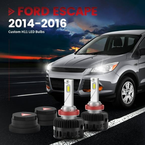 Lasfit ford-escape-2014-2016-custom-h11-led-bulbs