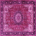 thumbnail image 1 of Ahgly Company Indoor Square Persian Pink Traditional Area Rugs, 8' Square, 1 of 4