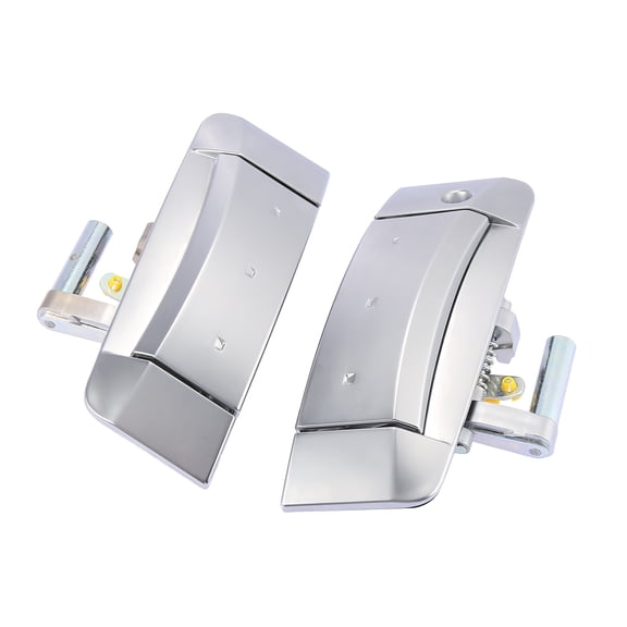 1 Pair Left Right Side Outside Exterior Door Handle with Keyhole for Nissan 350Z 2003-2009 80607-CD41E 80607-CD400