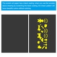 thumbnail image 4 of Uxcell Scratch Art Paper Set Include 50Pcs A4 Scratch Off Paper&Wooden Stylus, Yellow, 4 of 6