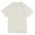thumbnail image 6 of FORMRS Boys Rash Guard Short Sleeves Swim Shirt Quick Dry UPF 50+ Sun Protection, Sizes 3-12T, Light Brown Pattern, 6 of 6