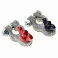 thumbnail image 1 of T-H Marine Battery Terminal BE-EL-51006-DP 12 Volt; 3/8 Inch Positive Post; 5/16 Inch Negative Post; Wing Nut Style Connection; Color Coded; Corrosion Resistant, 1 of 5