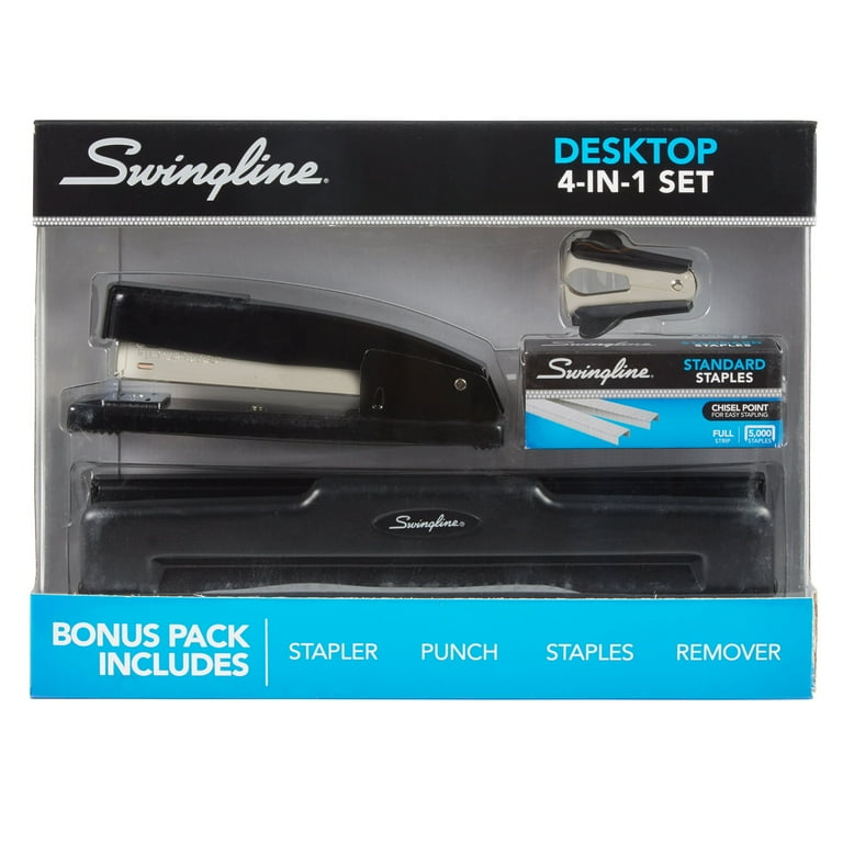 Swingline Standard Desk Stapler Bonus Pack w/ Remover and staples